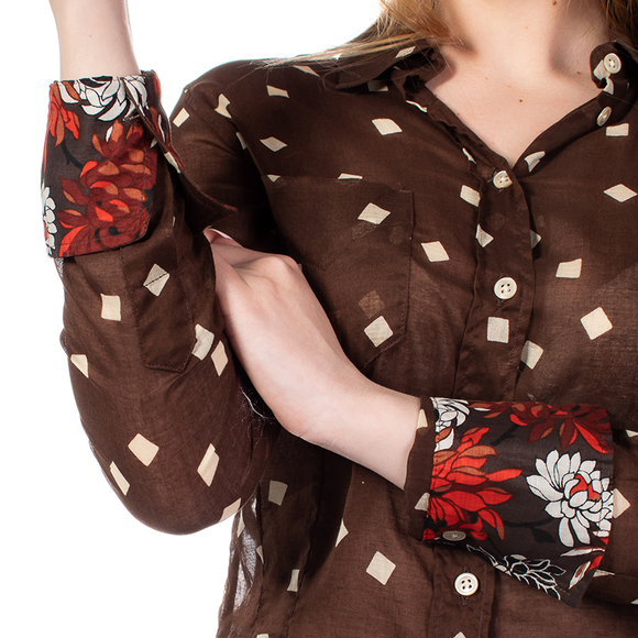 PAUL SMITH BLUE SHIRT | WOMEN SIZE S - Picture 3 of 5